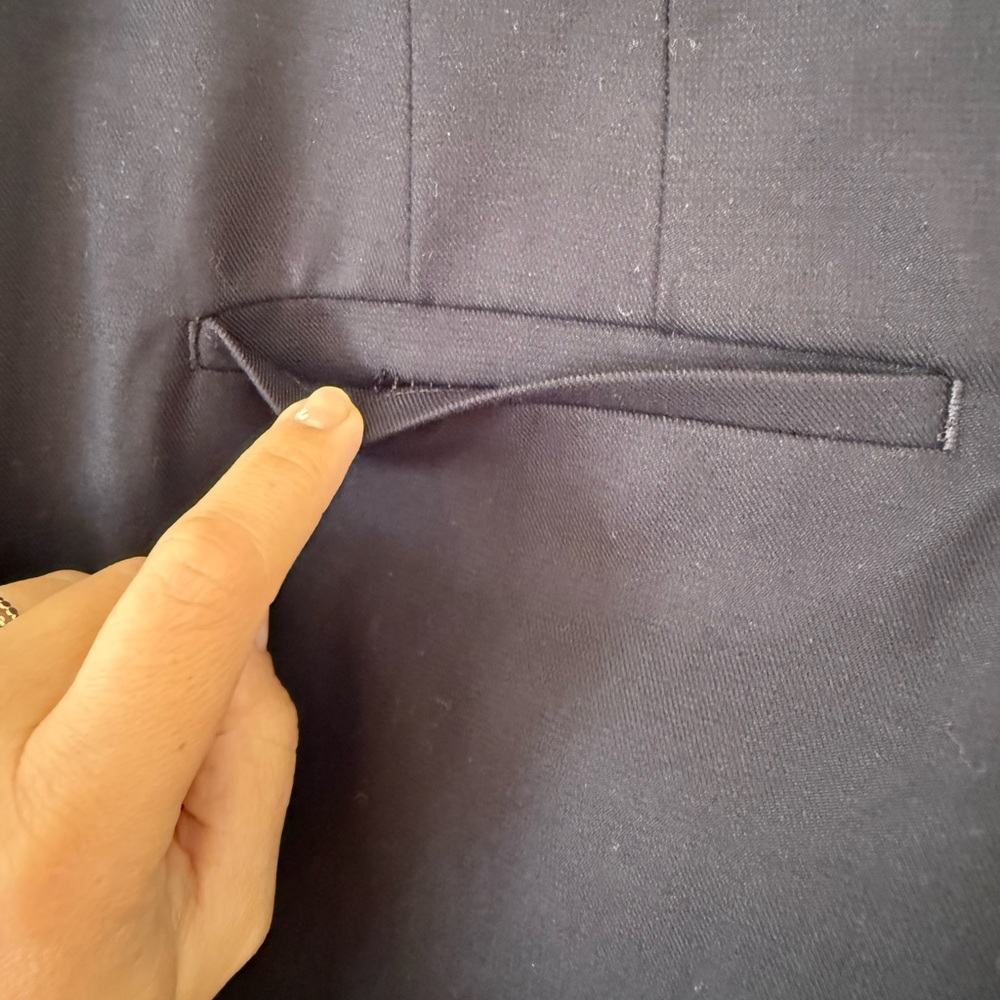 Ann Taylor Classic Black Wide-Leg Pants - Picture 5 of 7